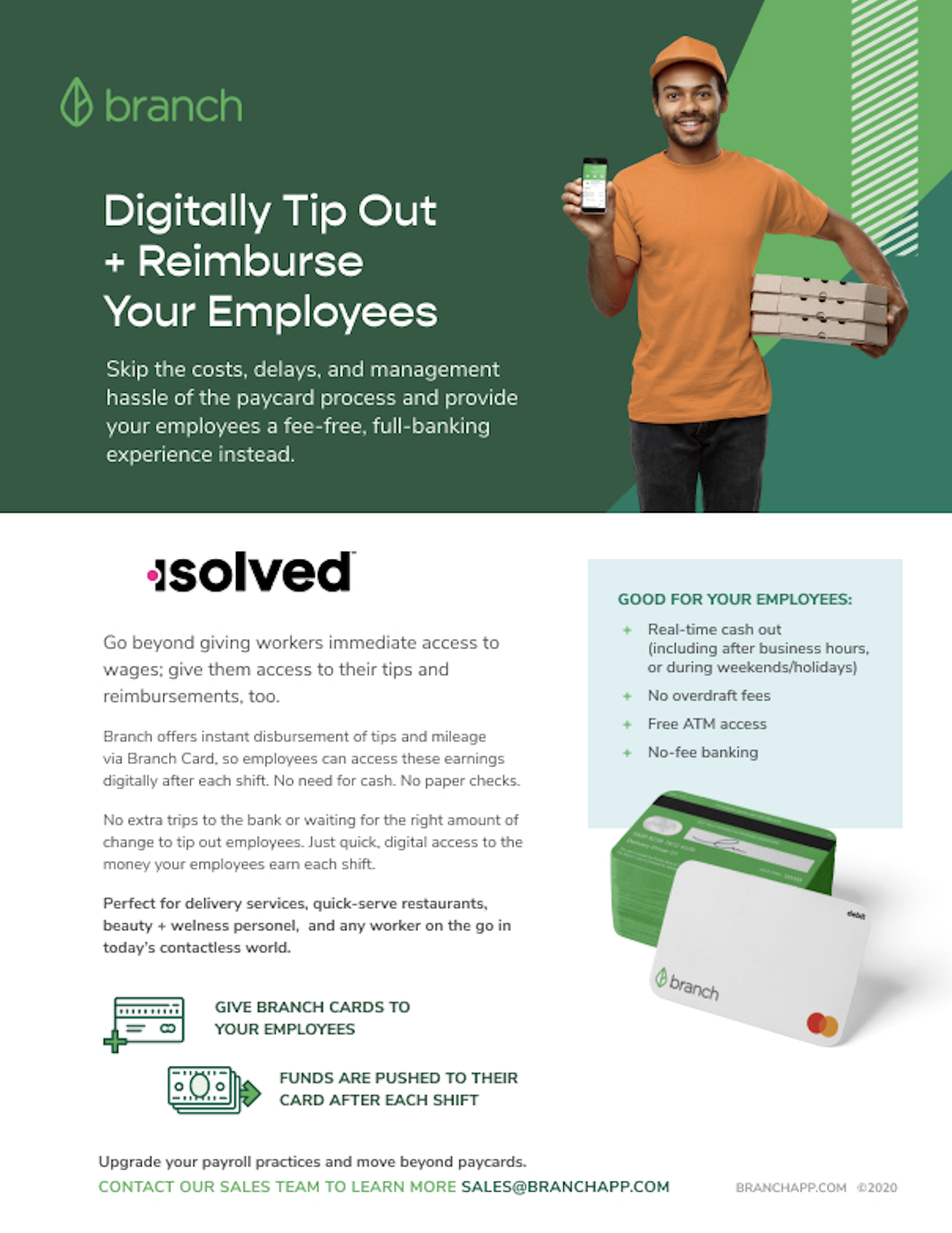 isolved + Branch Get Started